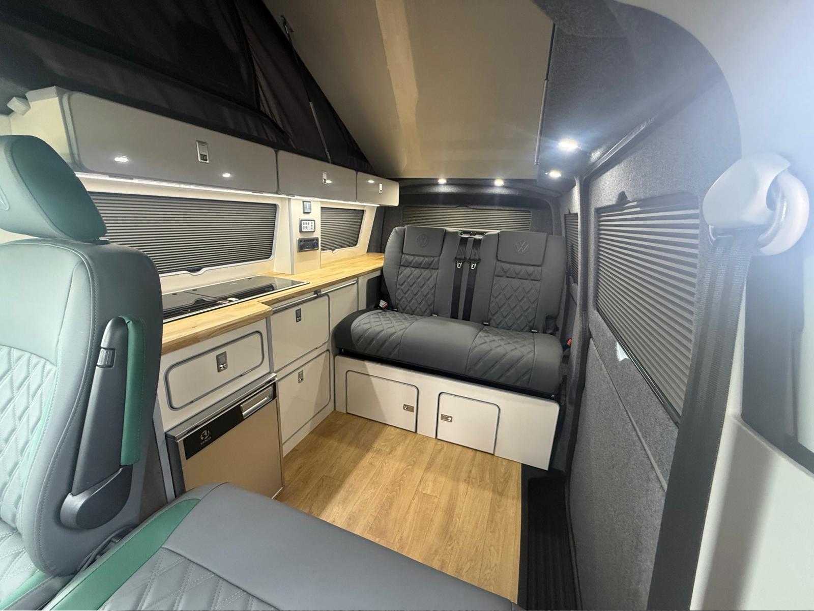 Pegasus -Volkswagen Transporter T6 – Silver/ Grey - Interior 2